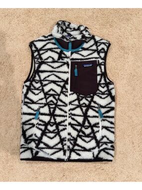 Patagonia Classic Retro-X Vest, Pine Stamp Pattern - Size XS
